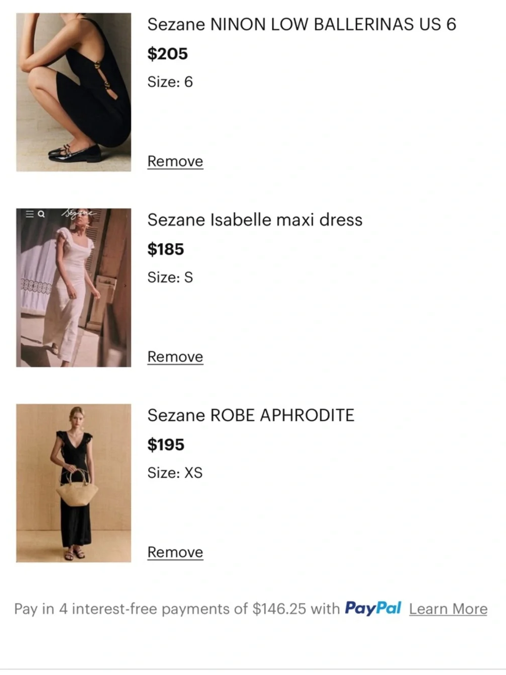 For @alegomez_ Sezane Thursday closet clean out sale - Picture 1 of 17